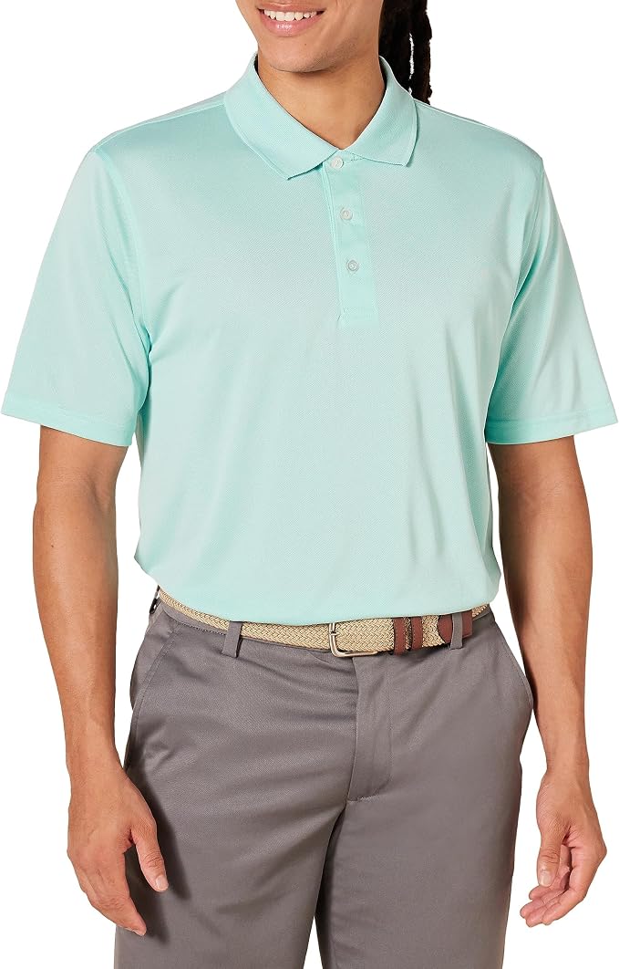 Amazon Essentials Mens Golf Polo Shirt, Moisture-Wicking Quick Dry, Short Sleeve by AmazonEssentials