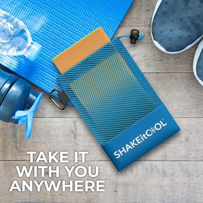 SHAKEitCOOL Extended Size Cooling Towel – Be Cool in Style - Image 5