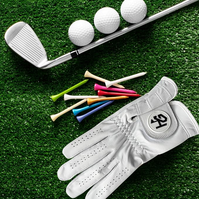 Men’s Golf Glove + 24 Yellow Almost Golf Practice Balls + Poker Chip Ball - Image 8