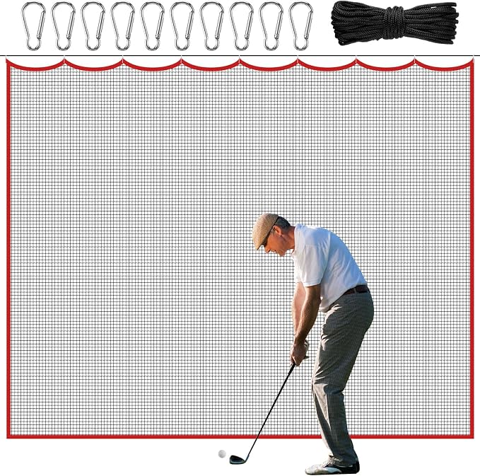 Golf Hitting Net Set 10ft Golf Practice Netting by Unknown