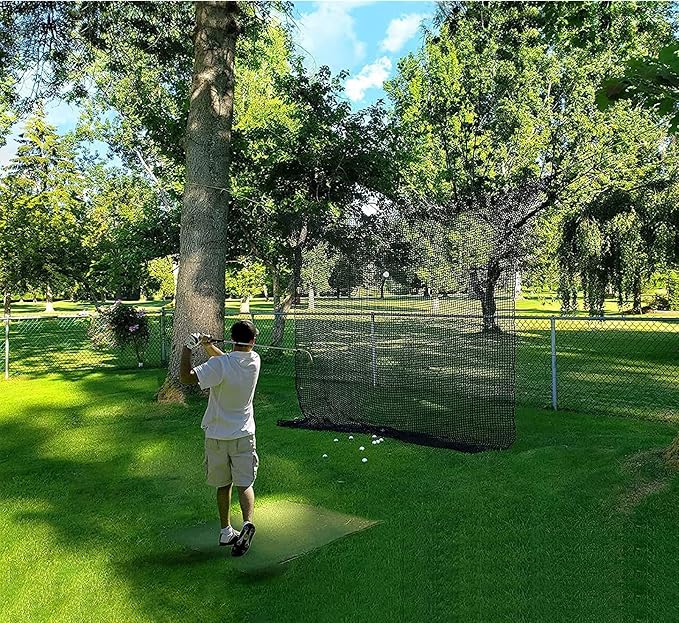 Aoneky Golf Hitting Practice Net 10ft x10ft/10ft x15ft, Rope 3mm - Image 5