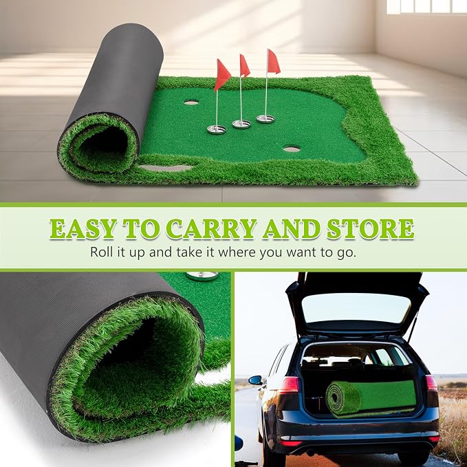 Golf Putting Green Mat Professional Practice Mat - Image 6