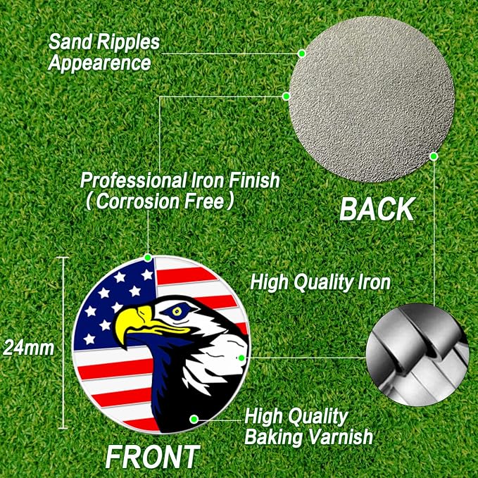 FINGER TEN Golf Ball Marker - Image 2