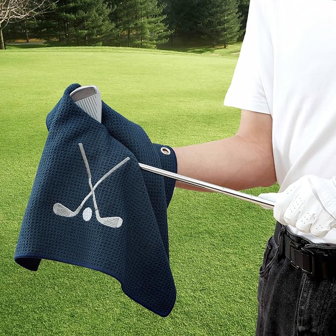 Embroidered Golf Towel Set – Custom Towels - Image 6