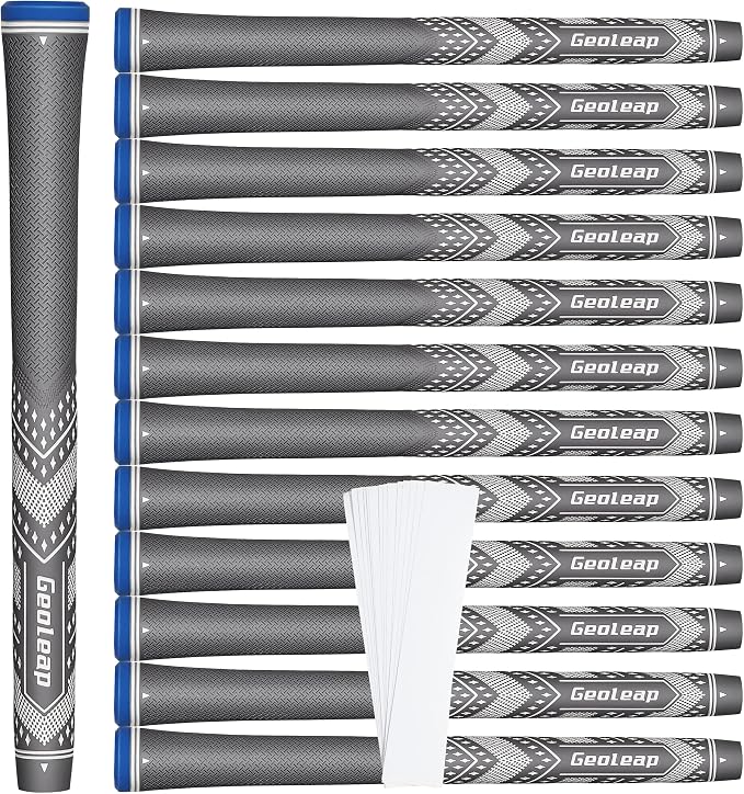 Geoleap Golf Grips Set of 13- Soft Golf Club Grips, 13 Grips by Geoleap