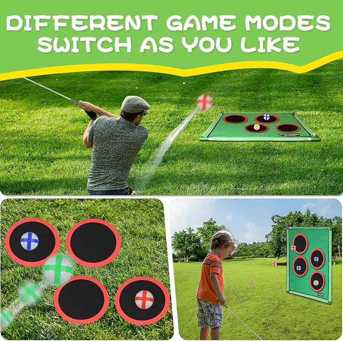 Golf Chipping Game for Outdoor Indoor: Backyard Golf Games for Kids & Adults - Image 2