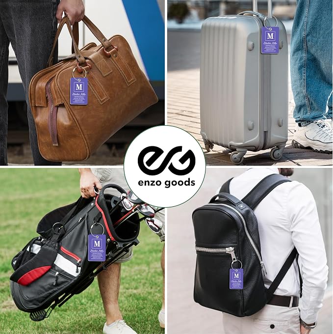 Personalized Luggage Tag | 2 Pack | Custom Luggage Tags - Image 5