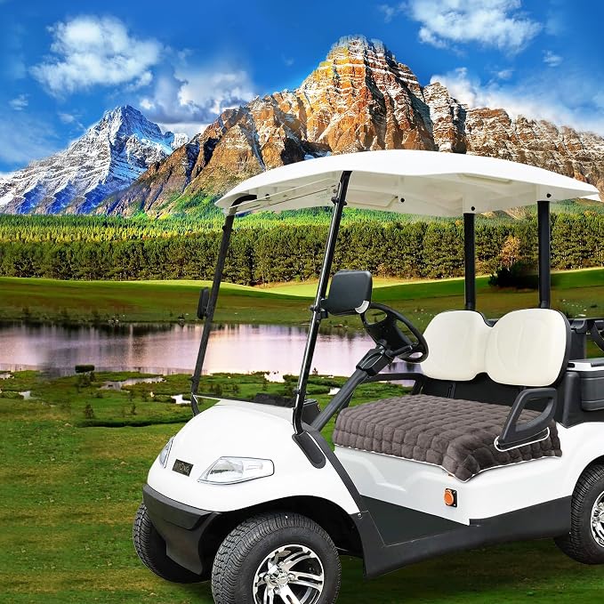 YOKYHOM Golf Cart Seat Covers, Supreme Comfort Golf Cart Seat Towel Blanket - Image 7