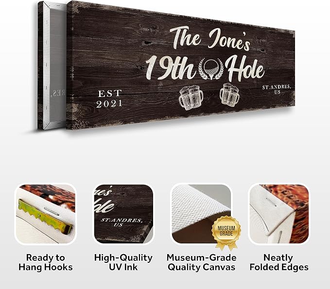 TAILORED CANVASES Golf Art Decor - Image 2