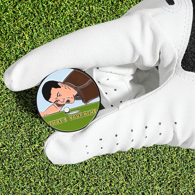 Enamel Golf Ball Marker with Magnetic Hat Clip - Image 5