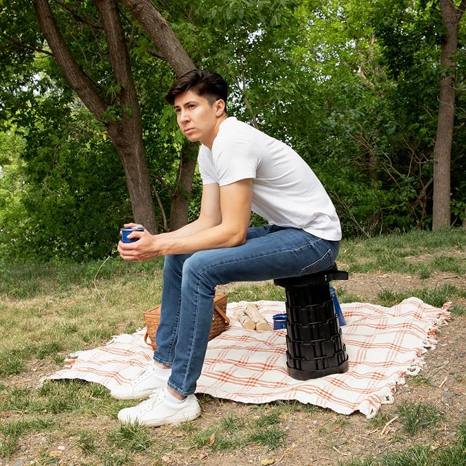 Upgraded Collapsible Stool – Easy to Carry retractable Stool - Image 2