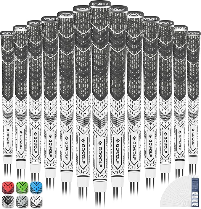 Gowolf Golf Grip Cord Rubber Multi-compound Golf Driver Irons Club Choose 13 by WelcometoGowolf