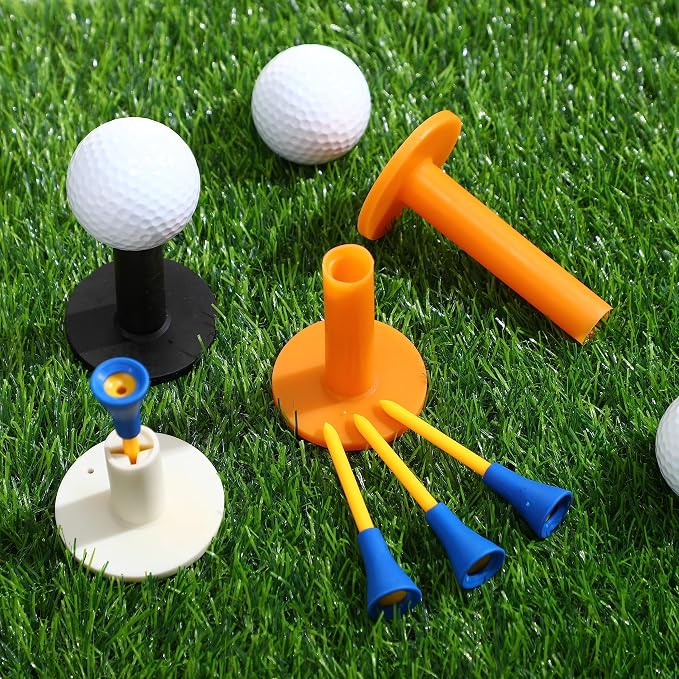 12 Pieces Golf Range Tees Set Rubber Golf Tees - Image 5