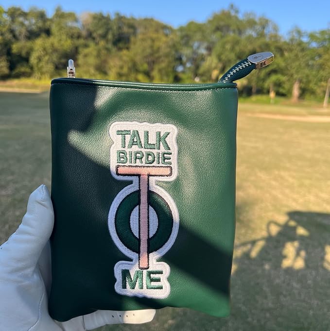 PINKTEE Golf Valuables Pouch Funny Golf Accessories Bag - Image 6