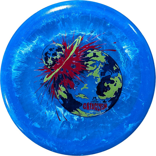 DOOMSDAY DISCS Cataclysm in Premium Shockwave Plastic - Maximum Distance Driver for Most Disc Golfers