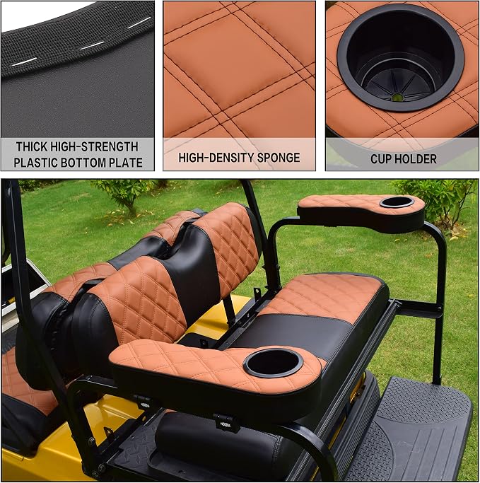 NOKINS Golf Cart Diamond Flip Armrest - Image 2