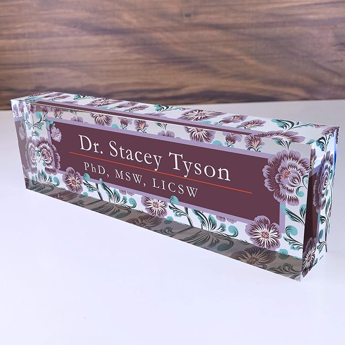 Artblox Personalized Name Plate by Artblox