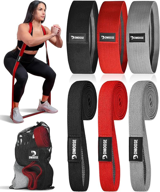 DMoose Fitness Fabric Resistance Bands by DMooseFitness
