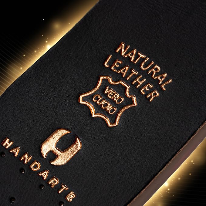 HANDARTE Premium Leather Shoe Insoles | Thin Shoe Inserts - Image 6