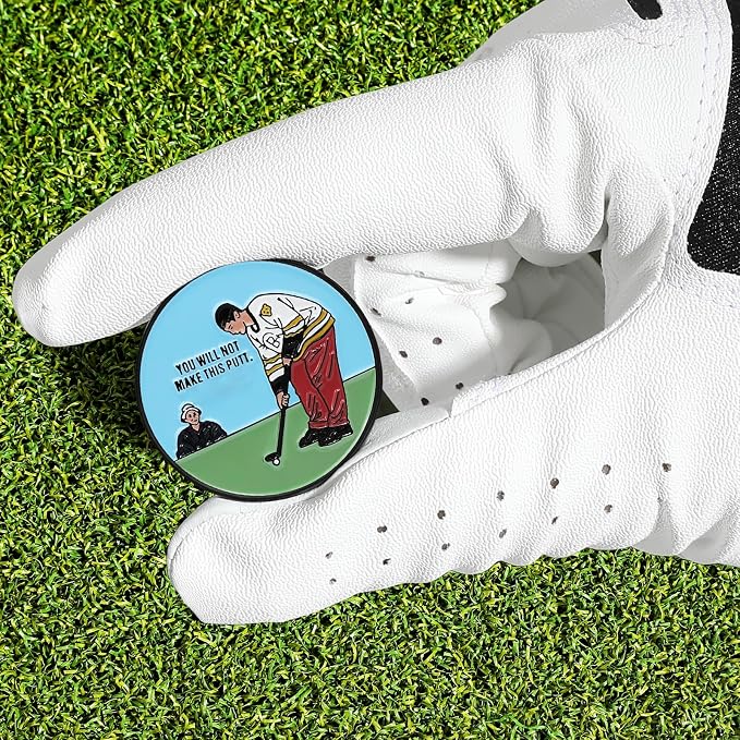 Enamel Golf Ball Marker with Magnetic Hat Clip - Image 5