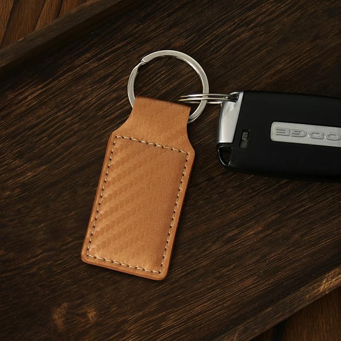 LaserGram Rectangle Keychain, Coat of Arms Germany, Personalized Engraving - Image 3