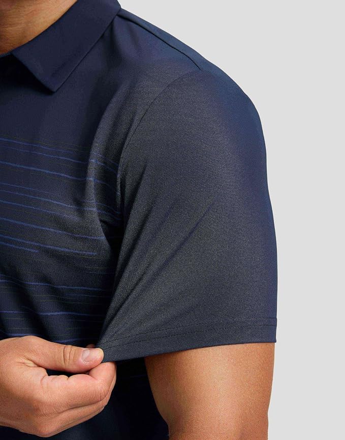 Men's Golf Shirts Dry Fit Moisture Wicking Performance Short Sleeve Collared - Image 4