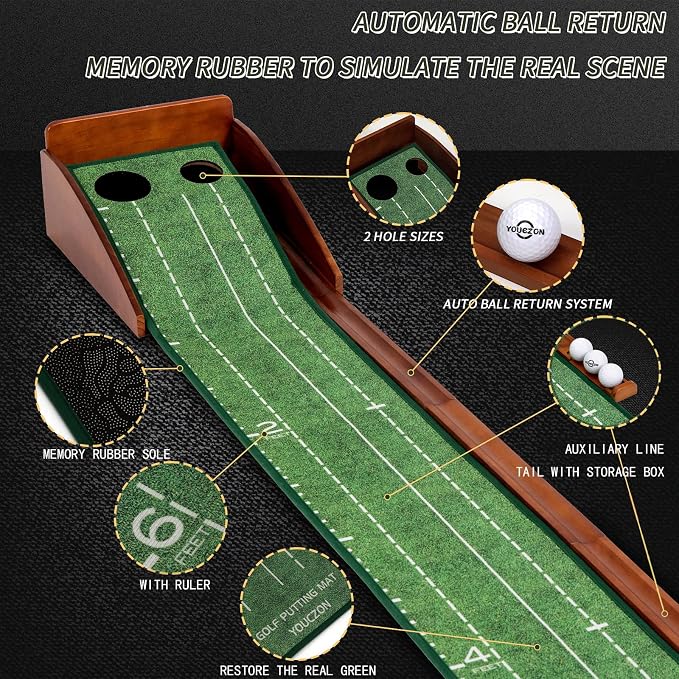 Putting Green Indoor, Golf Putting Mat - Image 3