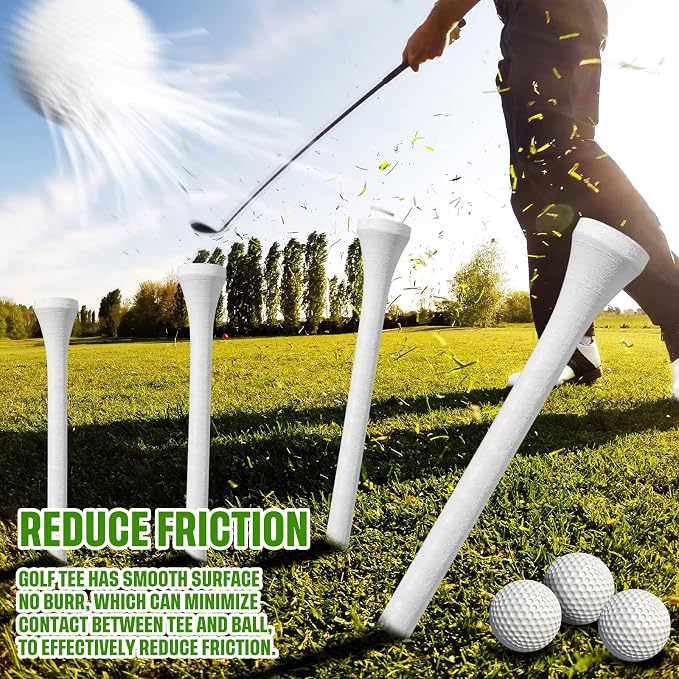 Mudder 600 Pack Golf Tees Bulk Wooden Golf Tees Multicolor Wood - Image 6
