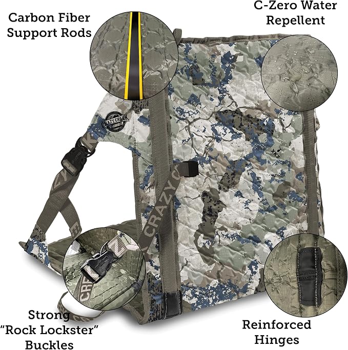 Crazy Creek Kings Camo HEX 2.0 Original Chair - Image 5