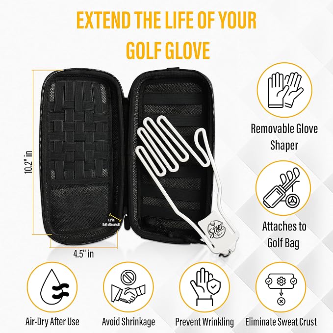 Accessory Case - Golf Bag Organizer. Airtight, Water-Resistant, Protective Hard - Image 4