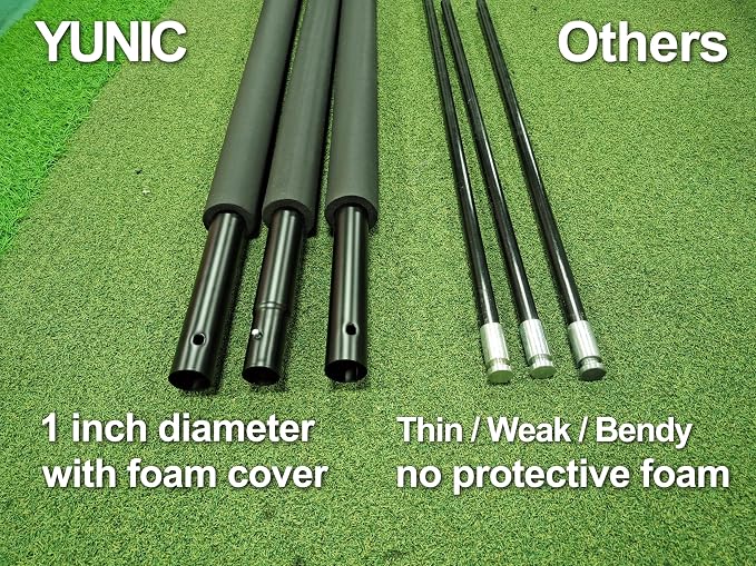YUNIC Golf Driving Cage with Metal Frame - Image 4