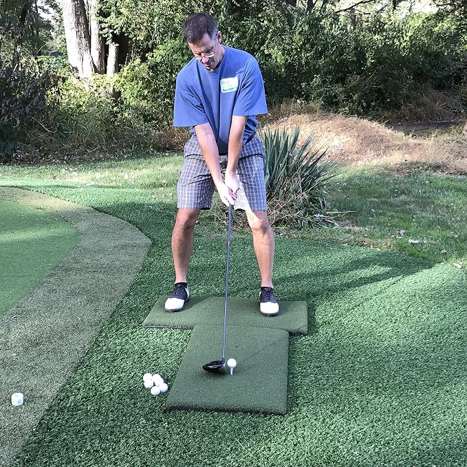 The Original Country Club Elite by Real Feel Golf Mats 20”X36” Twin Combo - Image 2