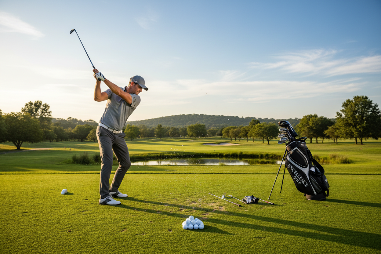 At NextShot Golf, we’re dedicated to helping golfers of every level elevate their game with confidence, precision, and the right gear. Whether you're stepping onto the course for the first time or striving to sharpen your performance, our store is built to support your journey—one swing at a time. (make it real photo)