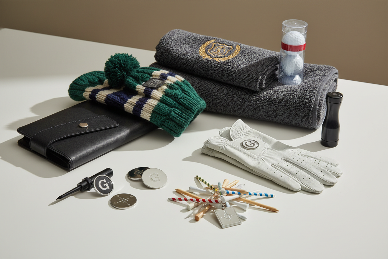 Golf Accessories

Discover durable, stylish, and functional accessories made for real golfers. We offer gloves, tees, ball markers, towels, club covers, and more—essentials that make every round smoother and more enjoyable. (make it real photo)